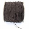 GUMKA OKRĄGŁA 1mm do bransoletek Brązowa 2MB