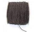 GUMKA OKRĄGŁA 1mm do bransoletek Brązowa 2MB