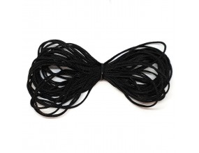 SZNUREK DO SHAMBALLA NYLONOWY 4m TOPLIWY CZARNY