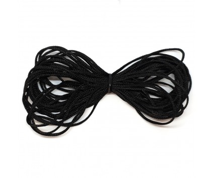 SZNUREK DO SHAMBALLA NYLONOWY 4m TOPLIWY CZARNY