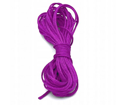SZNUREK DO SHAMBALLA NYLONOWY 4m TOPLIWY FIOLETOWY