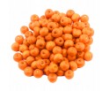 KORALIKI DREWNIANE DREWNO POMARAŃCZOWY 8mm 100szt