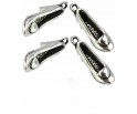 Zawieszka metalowa charms buty 21x9mm 4szt