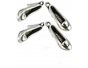 Zawieszka metalowa charms buty 21x9mm 4szt