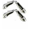 Zawieszka metalowa charms buty 21x9mm 4szt