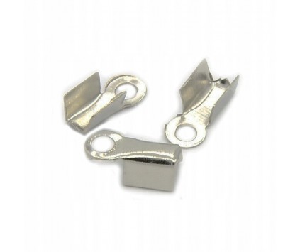 Końcówka zakończenie sznurka 9x3.5x4mm ciemny 50sz