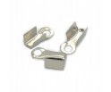 Końcówka zakończenie sznurka 9x3.5x4mm ciemny 50sz