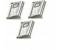 Zawieszka metalowa charms ksiązka 19x13mm 3szt