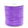 SZNUREK JUBILERSKI POLIESTROWY POWLEKANY SNAKE FIOLETOWY 1,5mm 2m