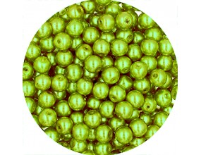 66 Perła Perły Perełki Szklane 6mm 30szt