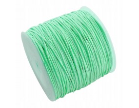 Sznurek Jubilerski Woskowany Miętowy 1mm 10m