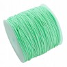 Sznurek Jubilerski Woskowany Miętowy 1mm 10m