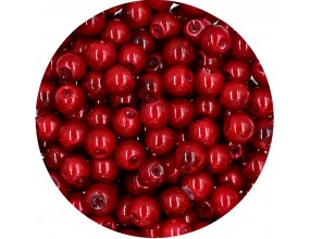 35 Perła Perły Perełki Szklane 6mm 30szt