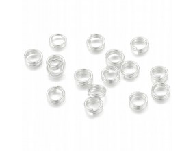 OGNIWKA KÓŁECZKA PODWÓJNE SPRĘŻYNKI 4mm JASNE 100