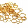 OGNIWKA KÓŁECZKA PODWÓJNE 4-10mm 10g MIX ZŁOTY