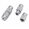 Zapięcie Biżuterii SKRĘCANE KOŃCÓWKA 12x4mm 1kpl