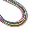 SZNUREK JUBILERSKI POWLEKANY 1,5mm MIX 10x30cm
