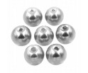 KORALIKI PERŁY SZKLANE PERŁA 8mm J.SZARY 20SZT