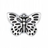 Zawieszka metalowa charms MOTYL Ażurowy 24mm 1szt