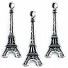 Zawieszka metalowa charms WIEŻA EIFFLA 19mm 3szt