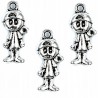 Zawieszka metalowa charms CHŁOPIEC 19x8mm 3szt