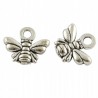 Zawieszka metal PSZCZOŁA pszczółka 10x11mm 4szt